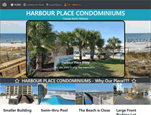 Tablet Screenshot of harbour-place.com